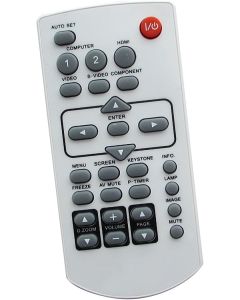 Universal Remote Replacement Control Fit For Panasonic PT-L511E PT-L502U PT-L502E PT-L501E PT-L750E PT-L501U PT-L735NTU PT-L500U PT-AE900U PT-L300E PT-AR100UA PT-AH1000U PT-AE3000U 3LCD Projector